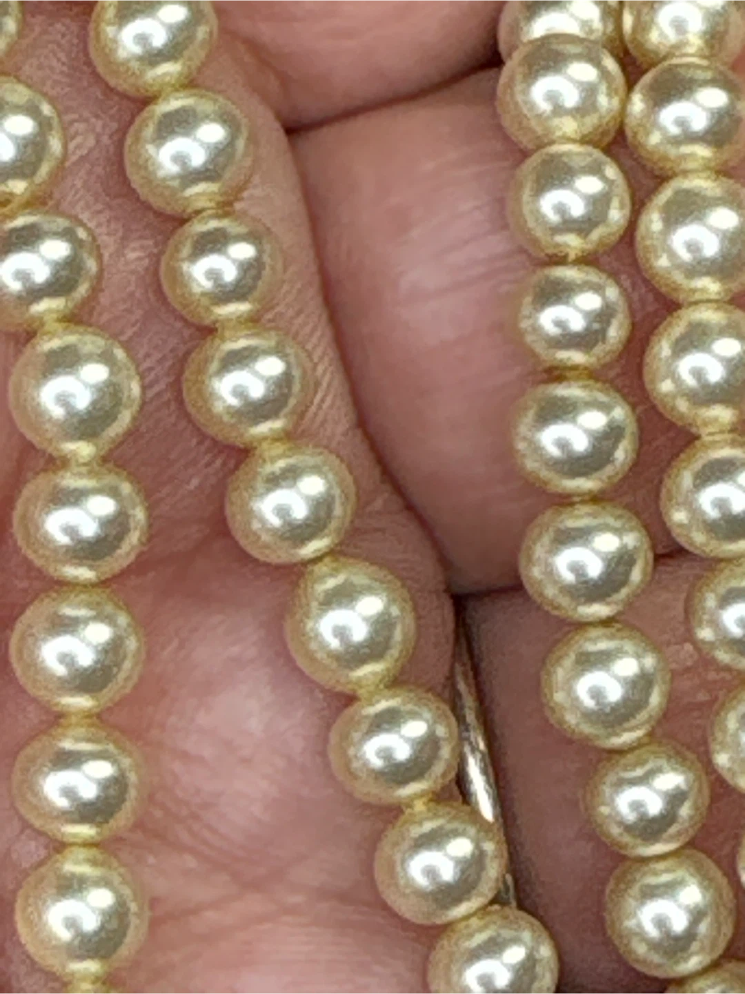 Vintage culture pearl necklace,  earrings and a  Barrett. - photo 5