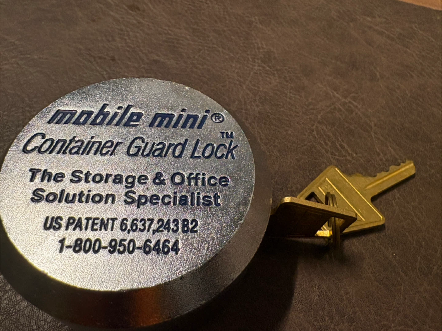 Mobile Mini Container Guard Lock