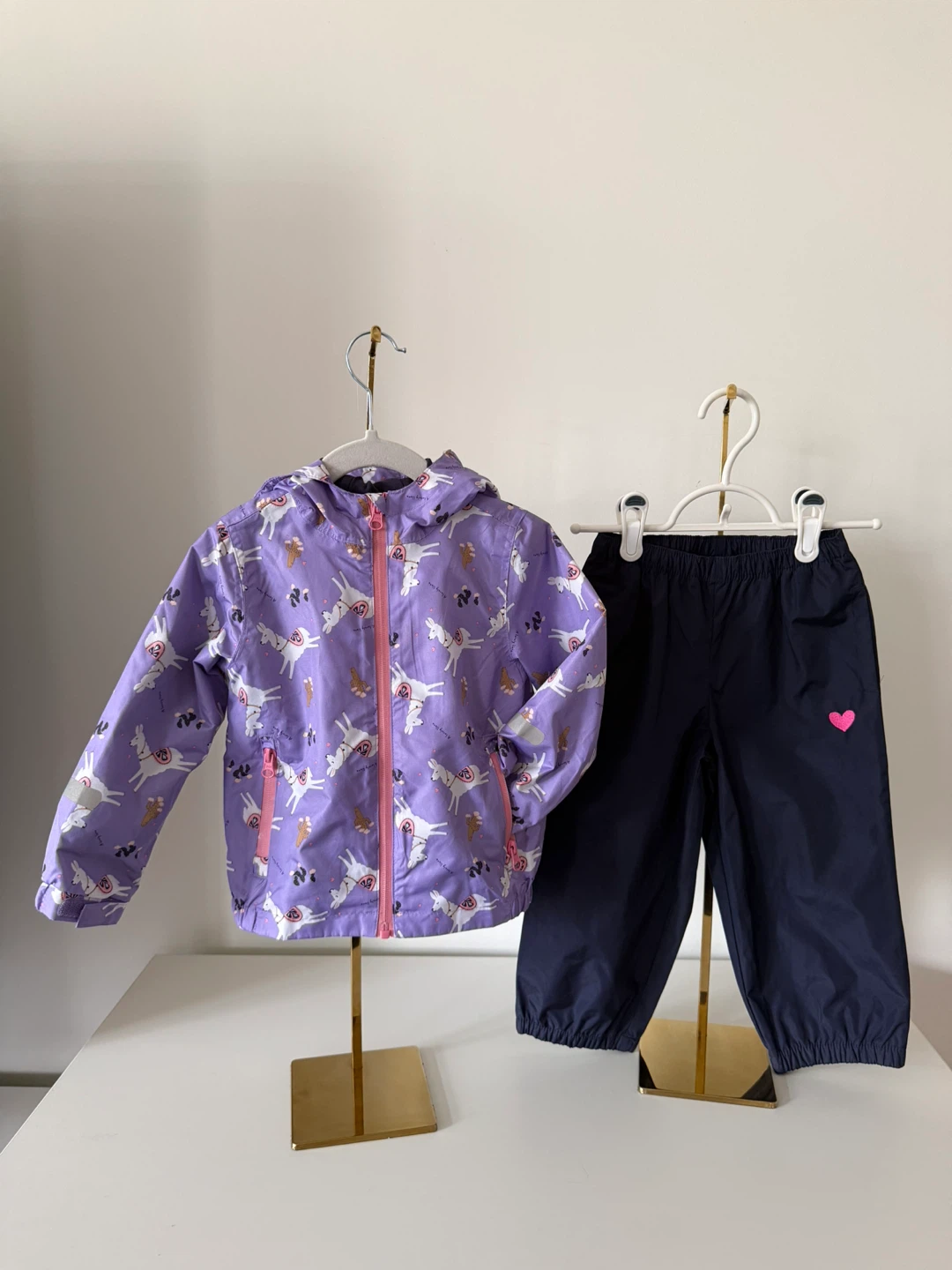 Kids Toddler Rain Set - Girls - Jacket and pants