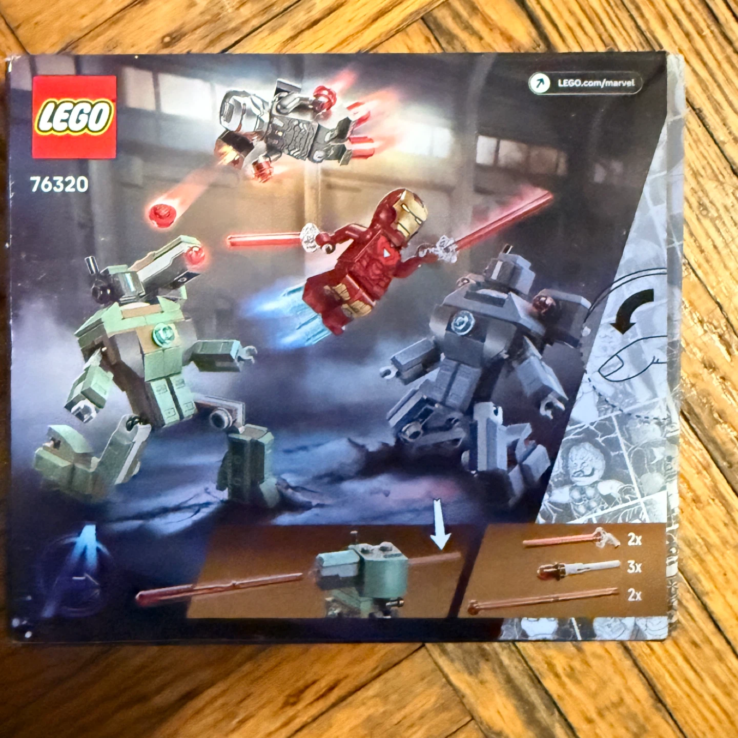 LEGO Marvel Iron Man & War Machine Buster 76320 Building Toy - photo 2