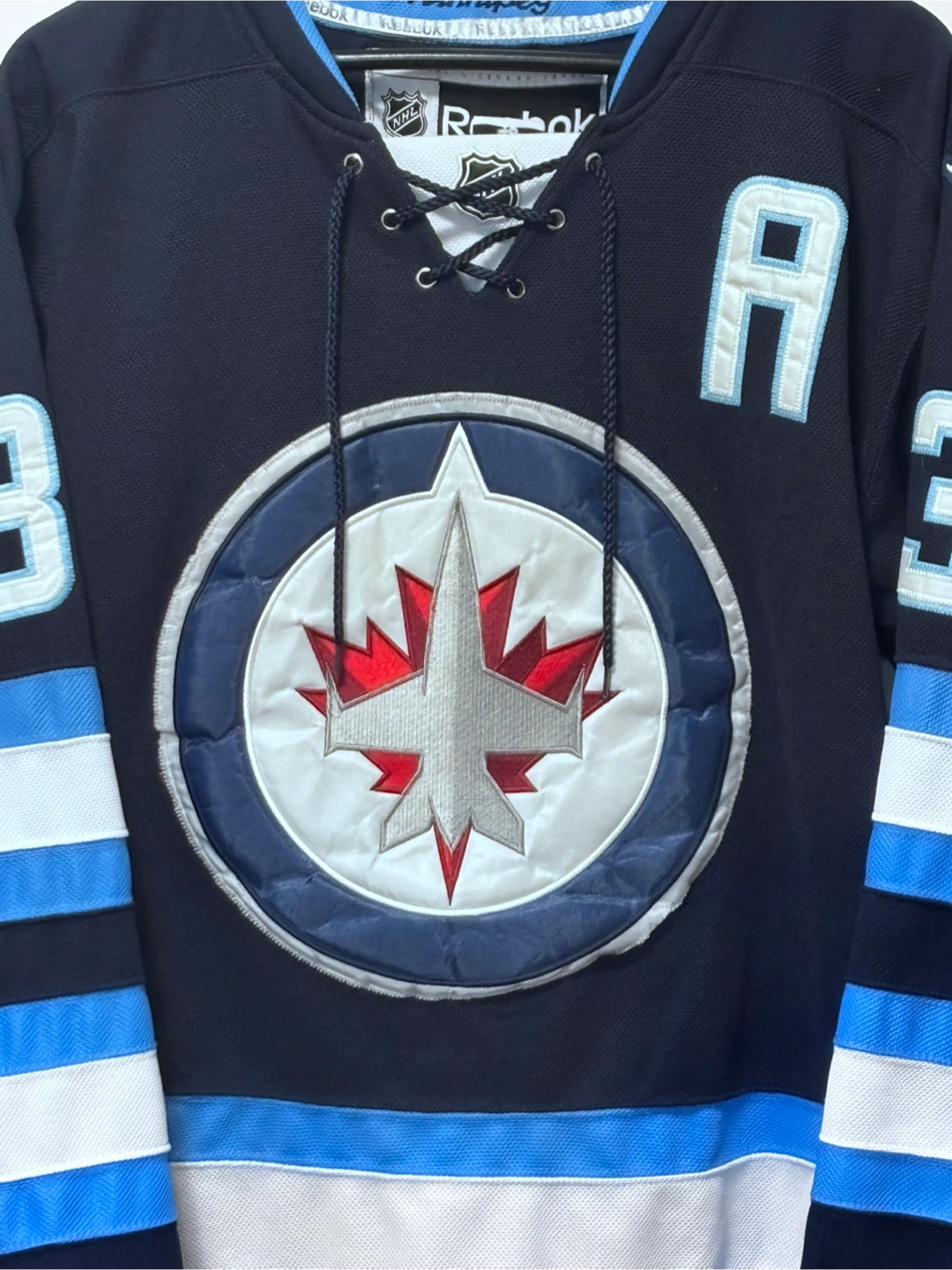 🥕Vintage Reebok Winnipeg Jets Byfuglien #33 Hockey Jersey - photo 2