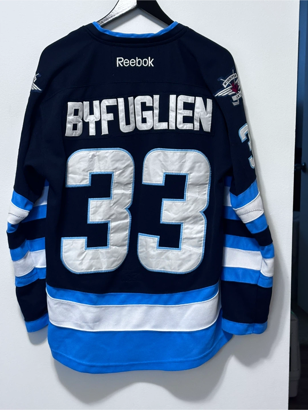 🥕Vintage Reebok Winnipeg Jets Byfuglien #33 Hockey Jersey - photo 4