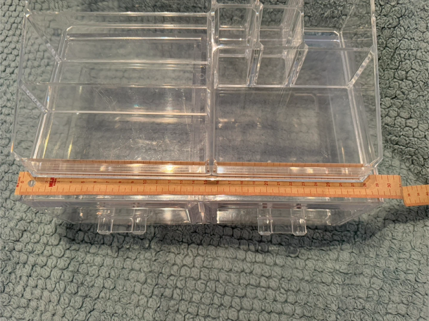 Clear Acrylic Makeup Organizer with Drawers 🥕 - photo 2