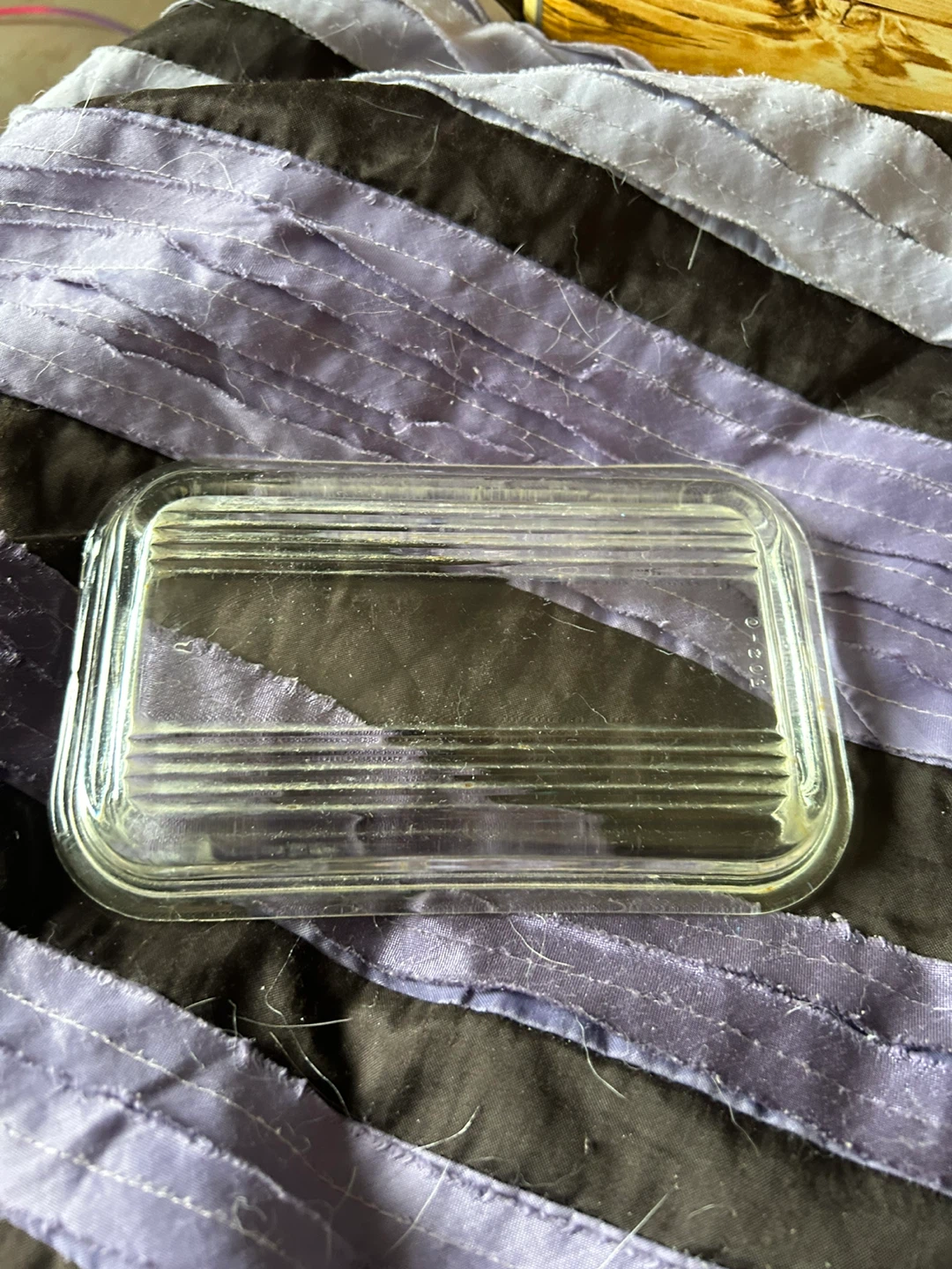 Pyrex Turquoise Glass Rectangular Dish with Lid - photo 2