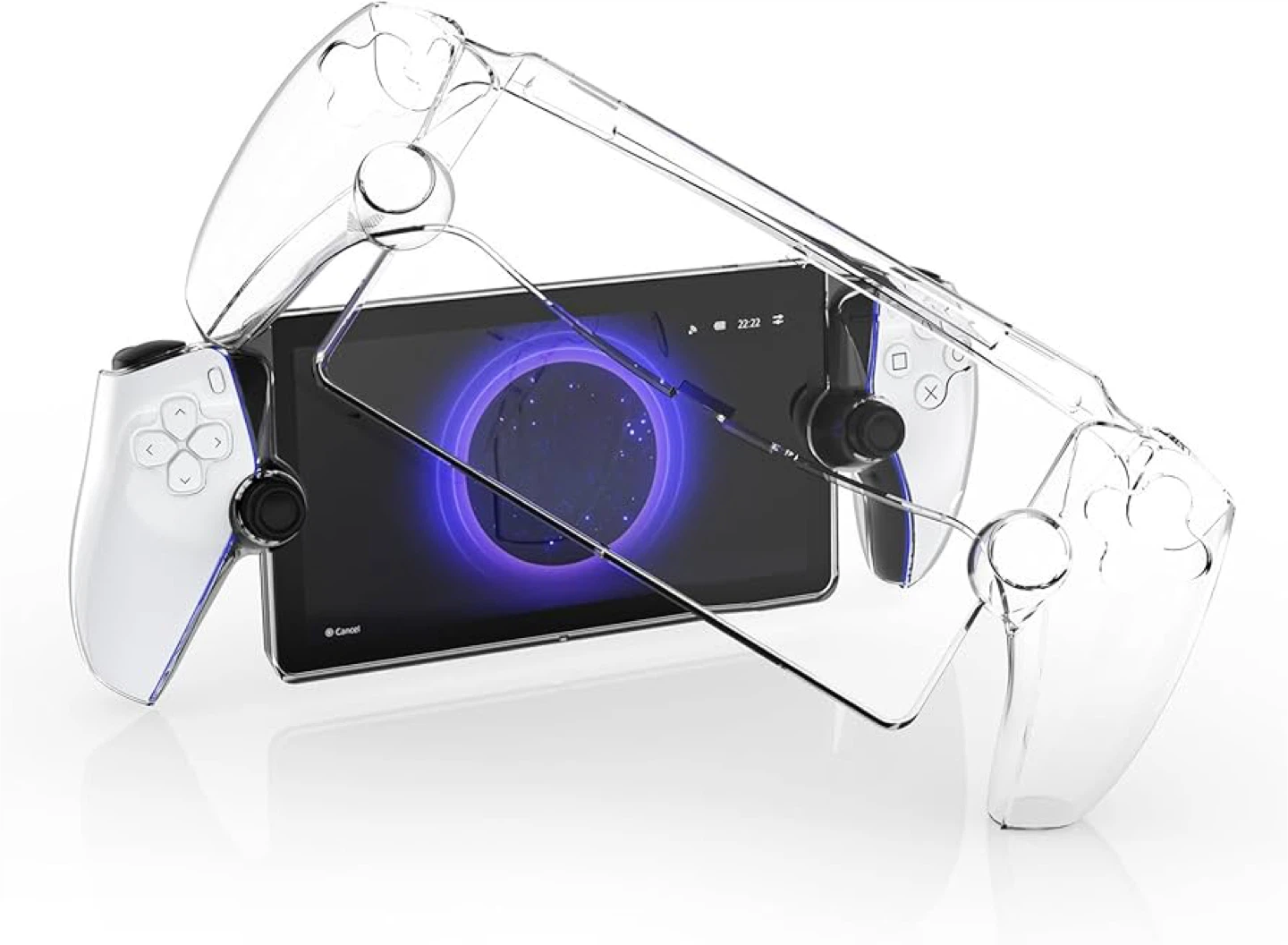 Crystal Clear PC Case for PS-Portal Controller Grip