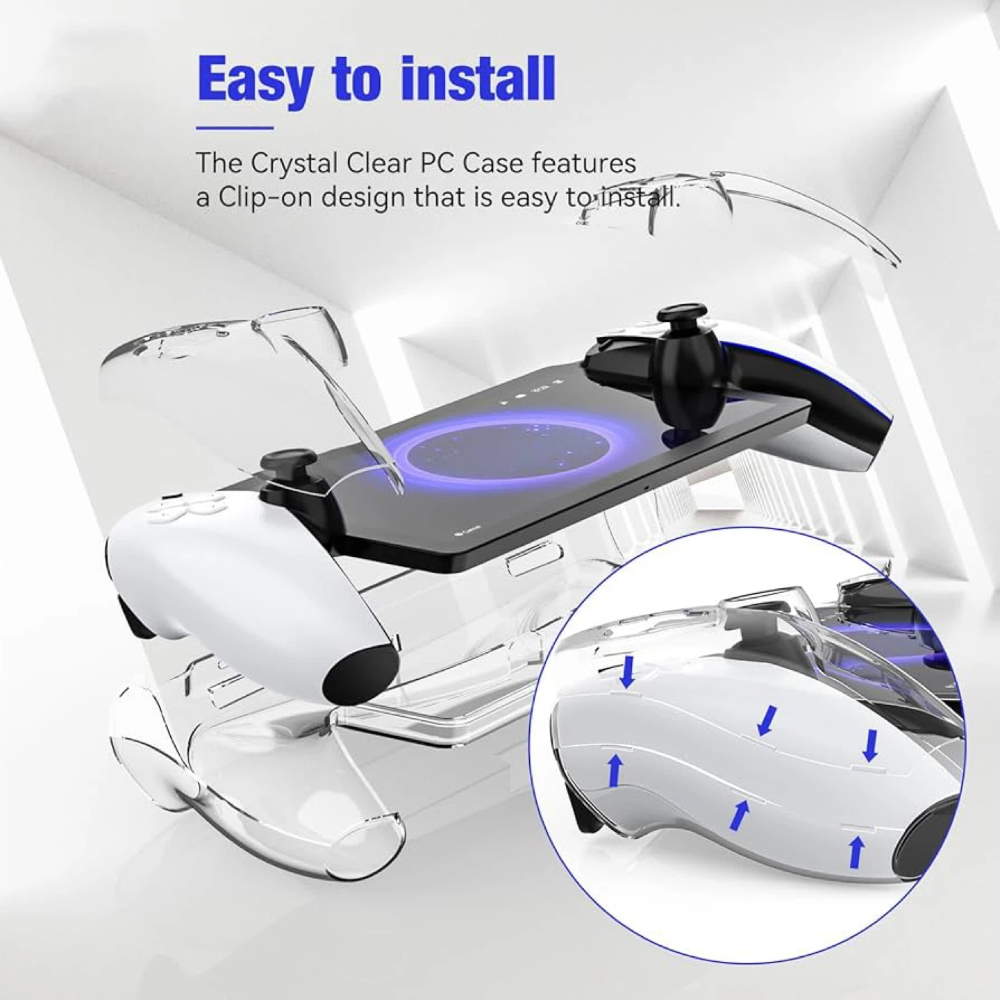 Crystal Clear PC Case for PS-Portal Controller Grip - photo 4