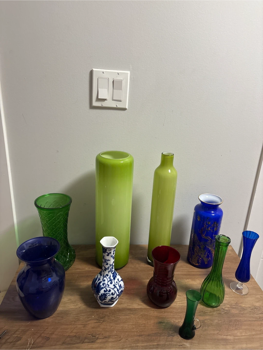 Assorted Vintage decorative vases