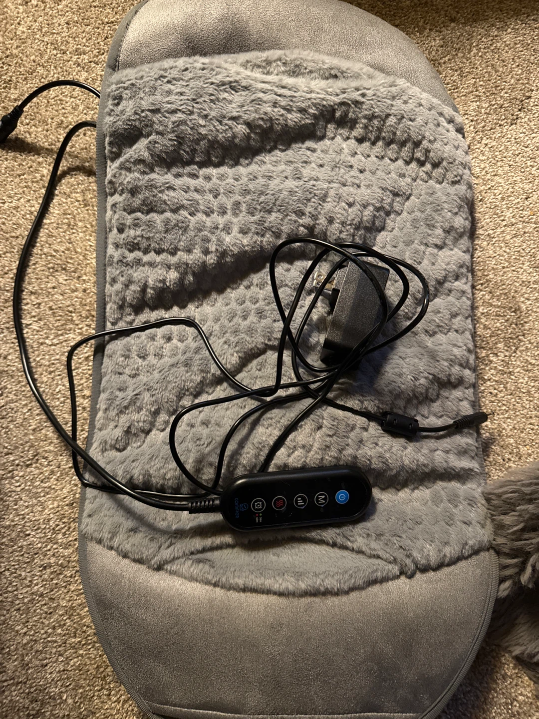 Grey Heated Waist Belt with Controller