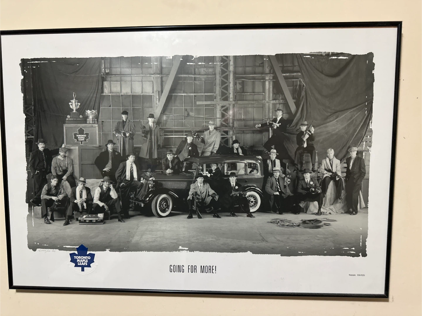 Toronto Maple Leafs "Going For More" Print by Sylvia Pecota