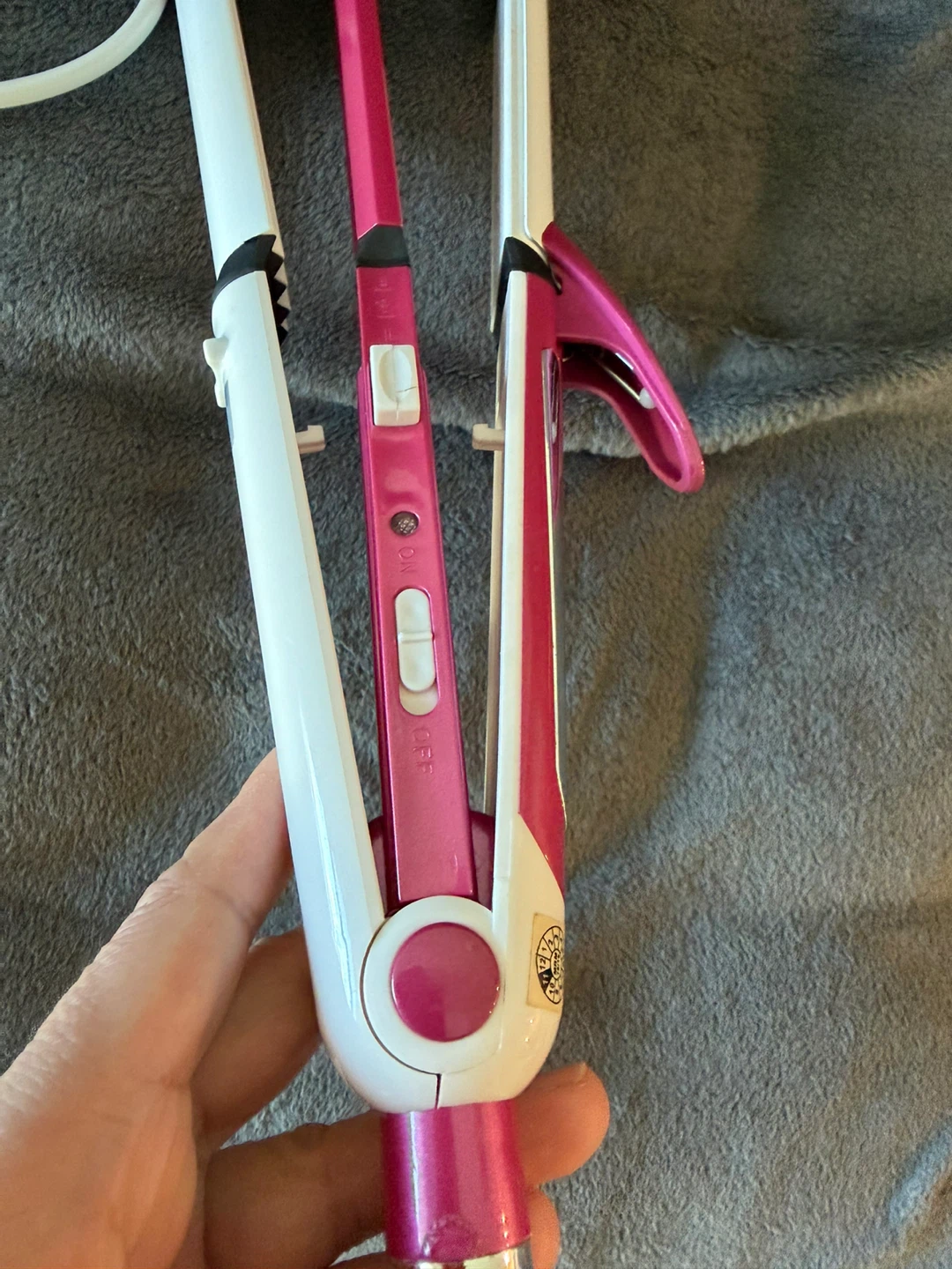 Pink 3-in-1 Hair straightener & Crimper and Curler 🥕 - photo 3