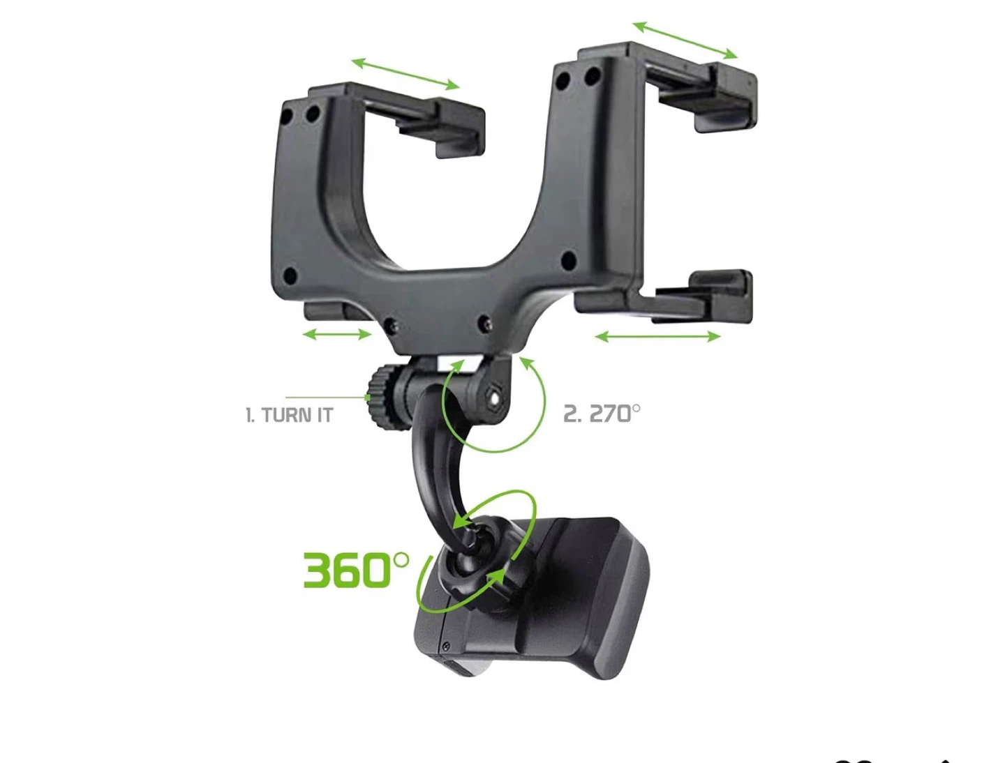 NIB Merkury Rearview Mirror Car Mount - photo 2
