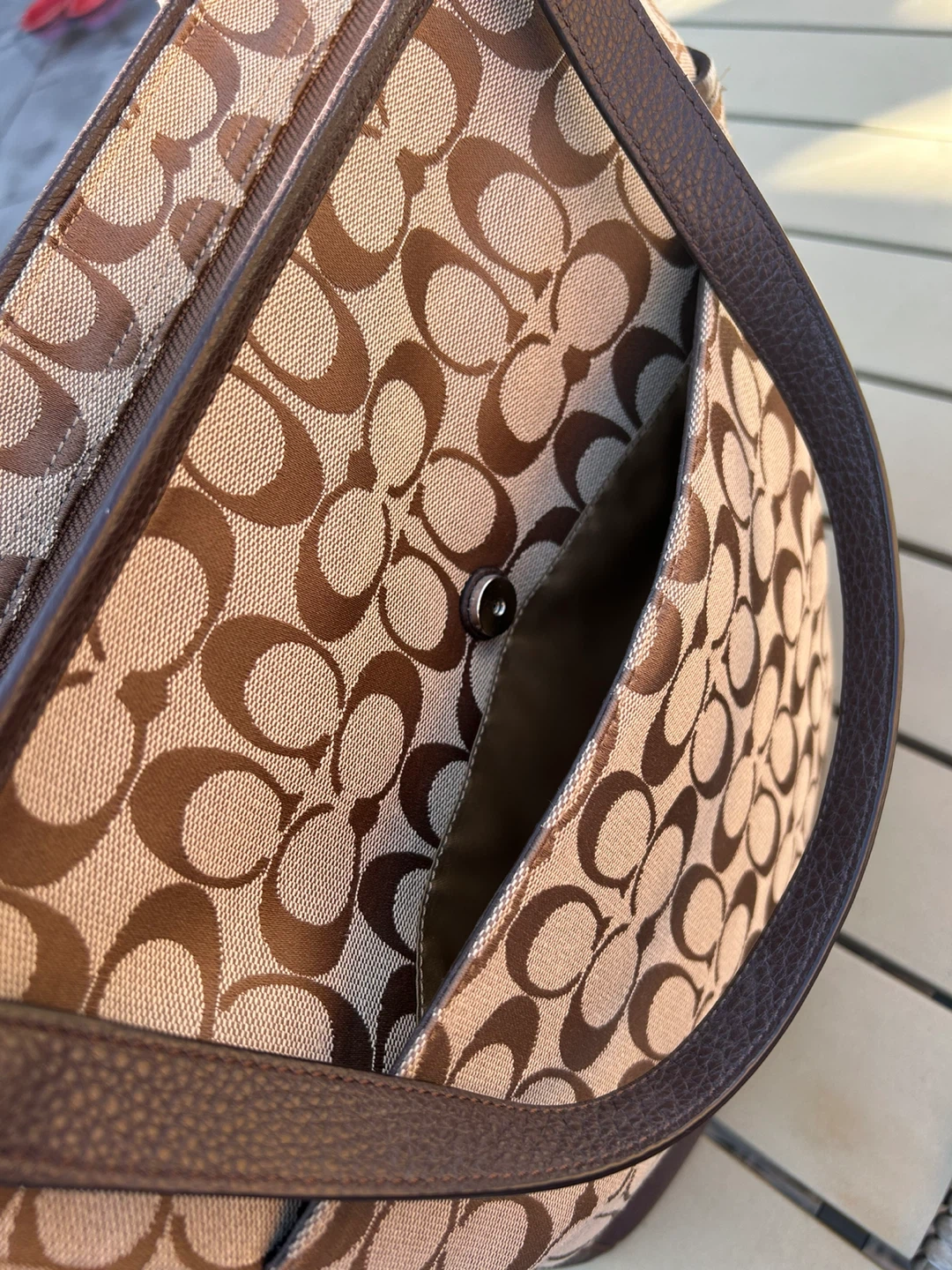 Coach Signature Tote Bag - photo 3