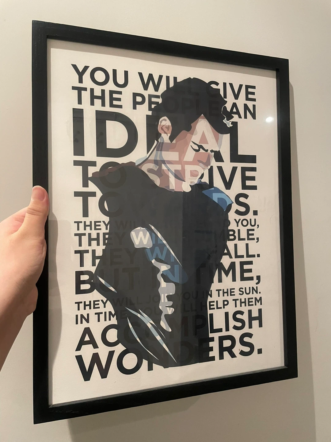 🥕Framed Superman print