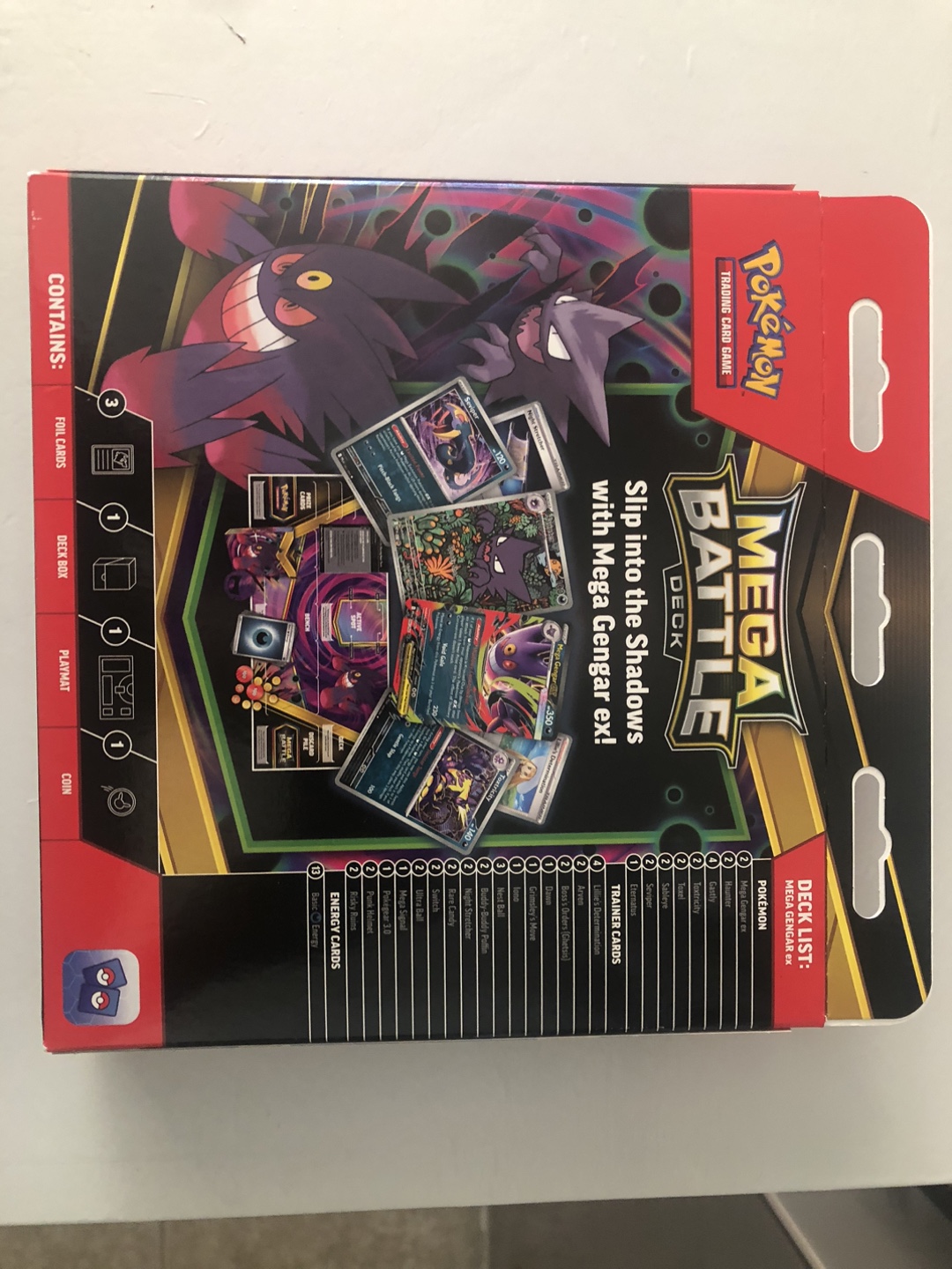 Mega Gengar EX Mega Battle Deck Pokemon - photo 2