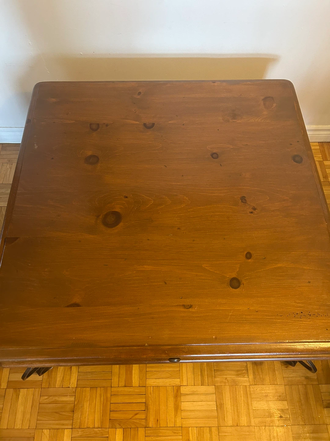 Solid Wood large antique Coffee Table with 2 Drawer - photo 3
