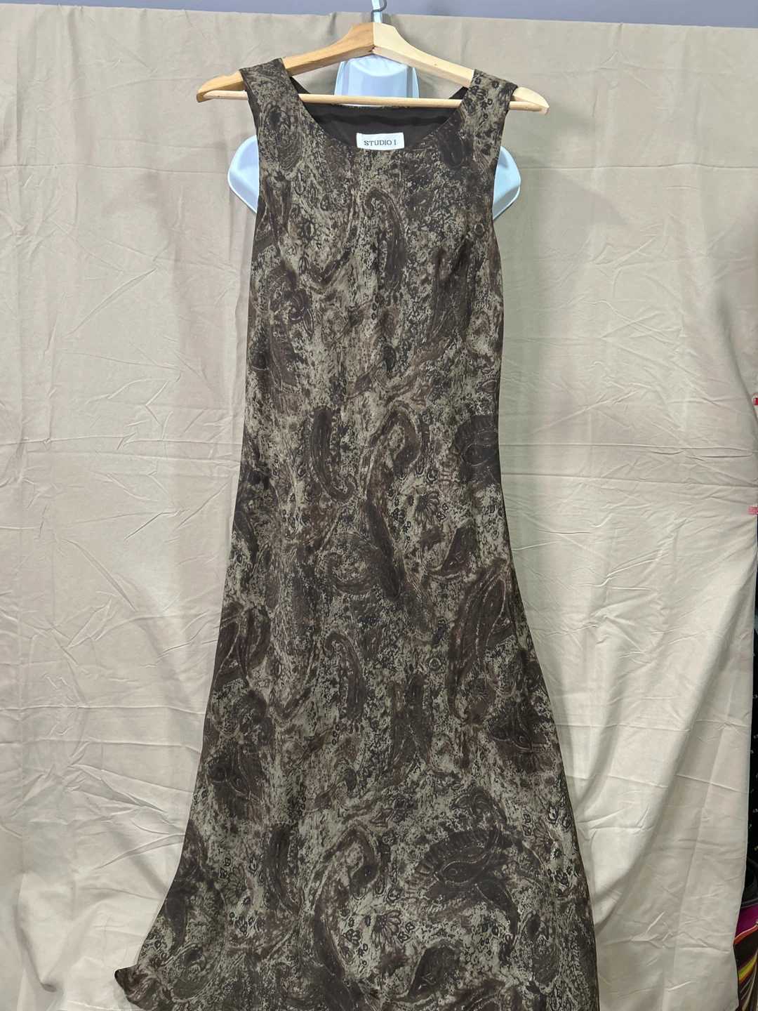 Studio I Women's Paisley Print Maxi Dress Size 12 - photo 2