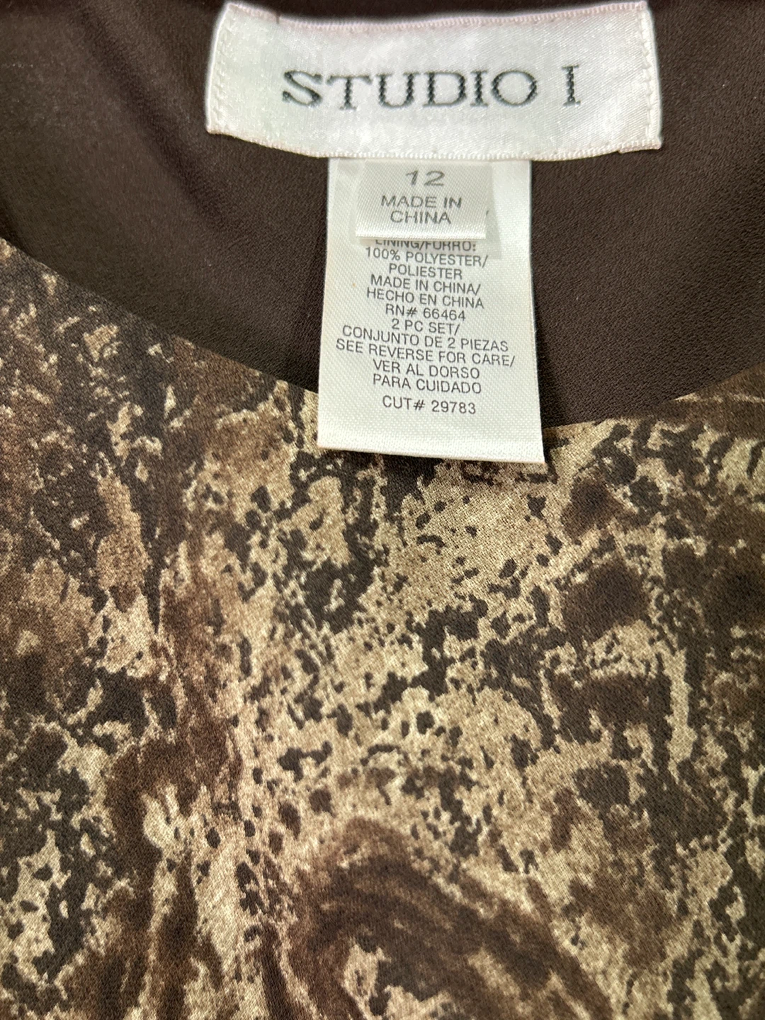 Studio I Women's Paisley Print Maxi Dress Size 12 - photo 3