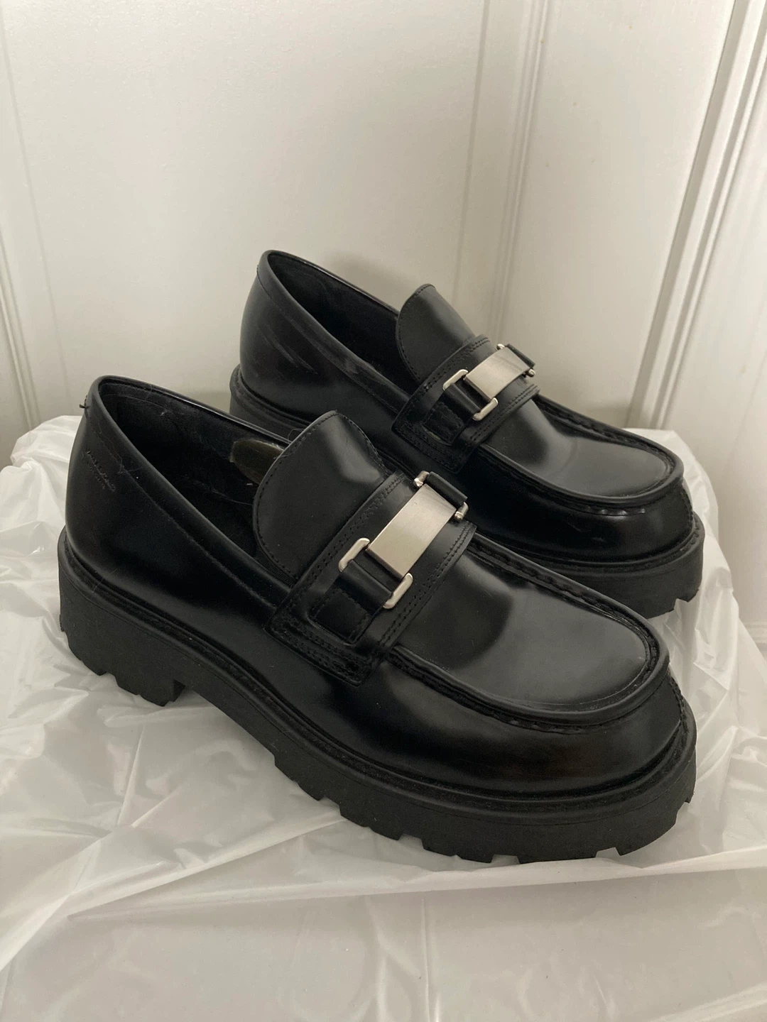 Vagabond Chunky Platform Loafer Shoes