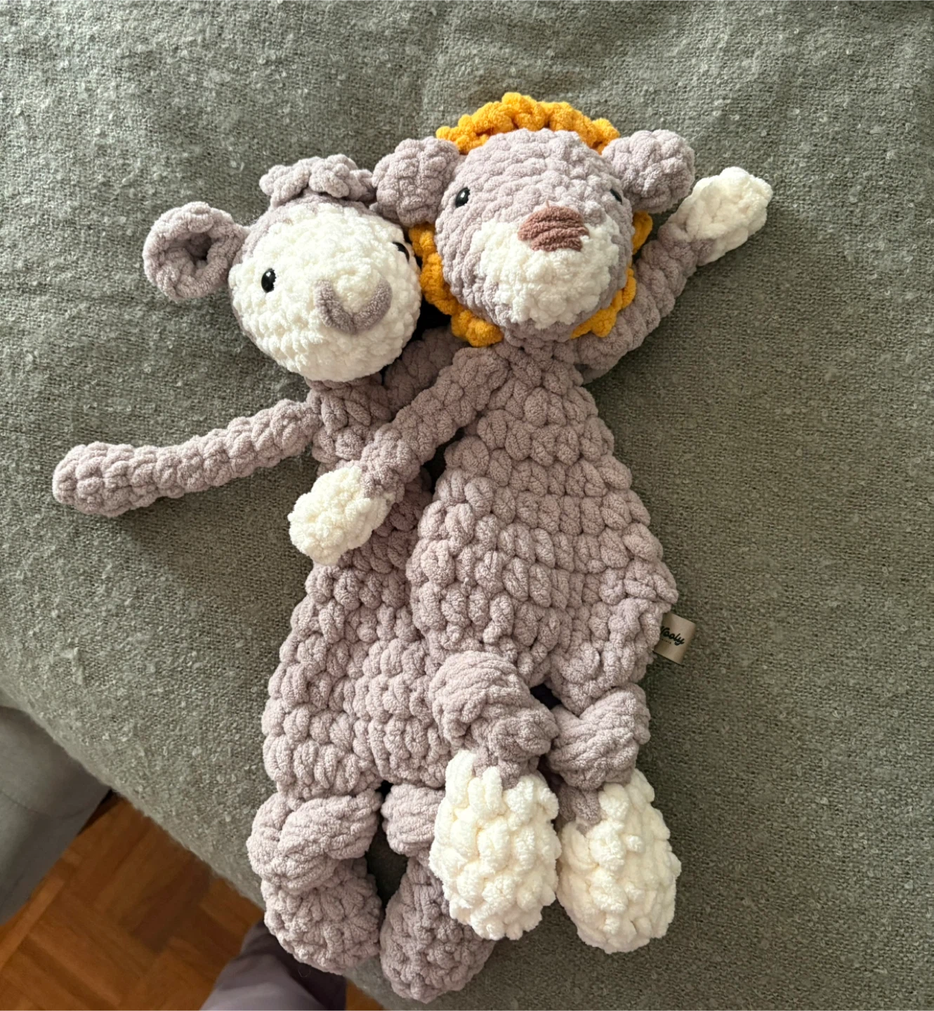 Handmade Crochet Plush Toys - Assorted Animals