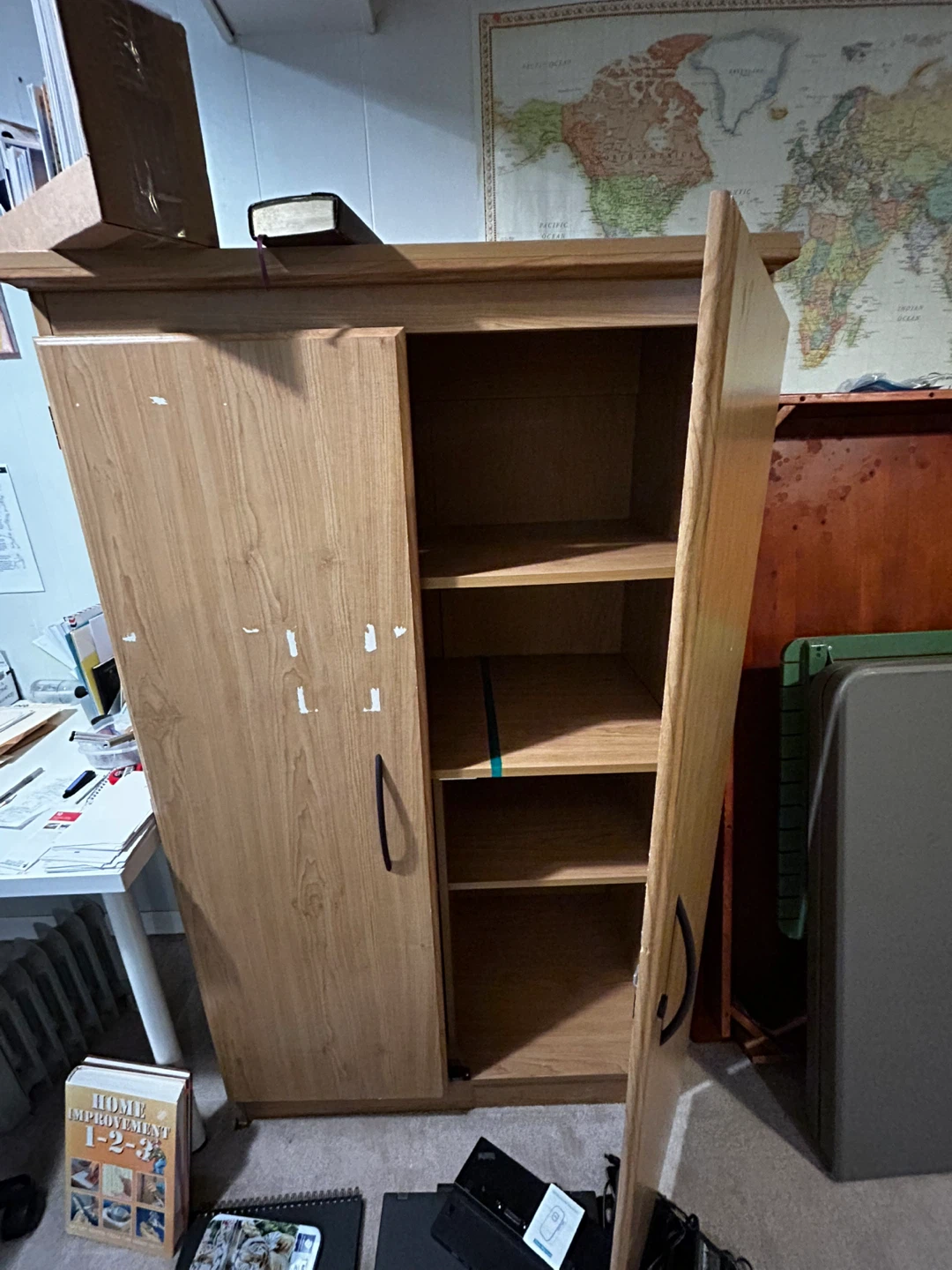 Wooden Storage Cabinet