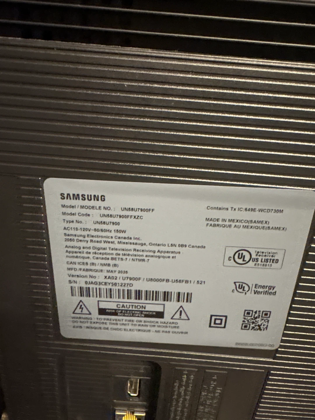 Samsung UN58U7900FXZC 58-inch Smart TV - photo 2