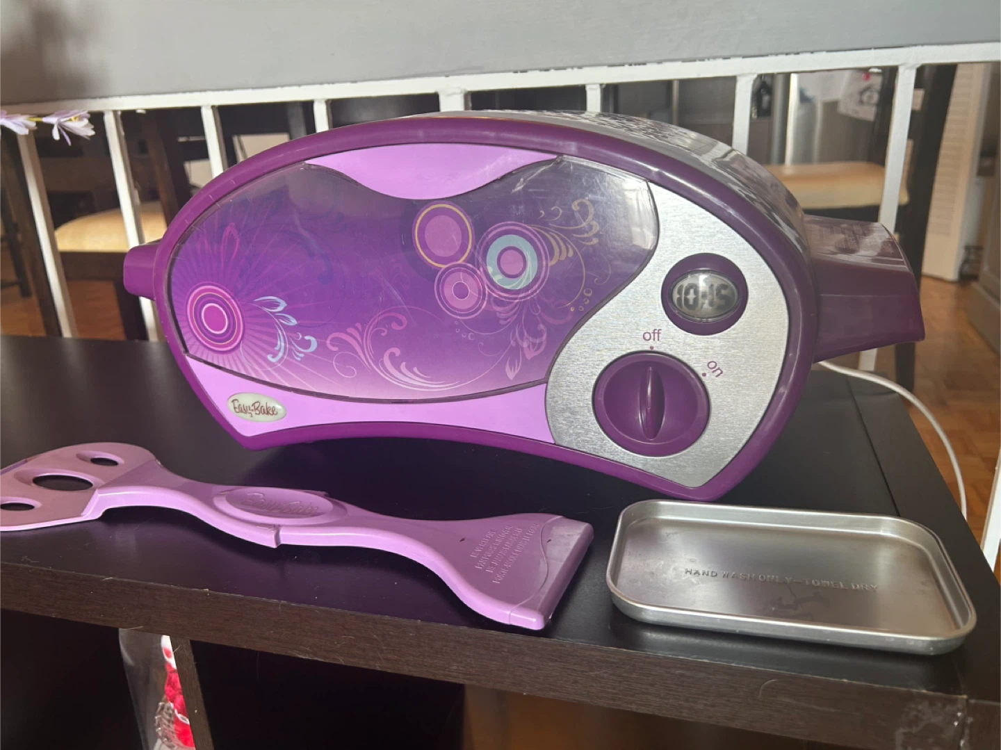Easy-Bake Oven with Baking Pan and Spatula