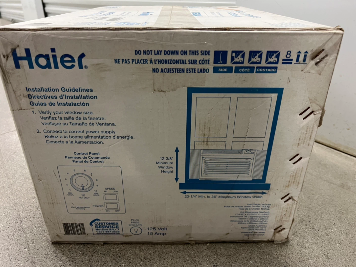 Haier HWF05XC7-2 Room Air Conditioner, 5,200 BTU - photo 3