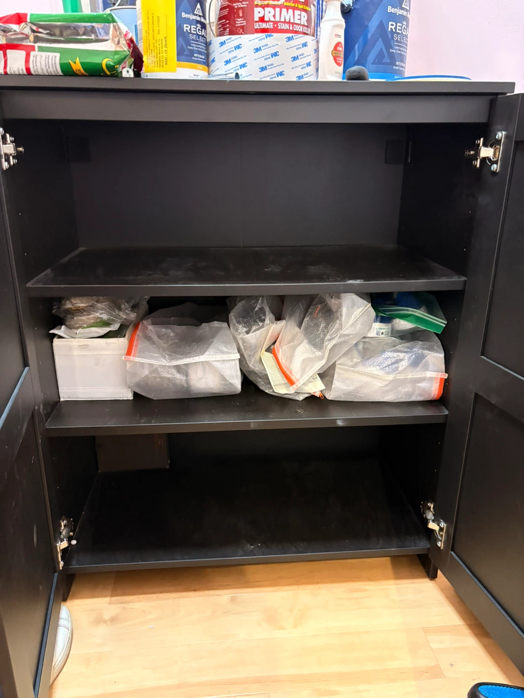 Dark Brown Two-Door Cabinet - photo 4