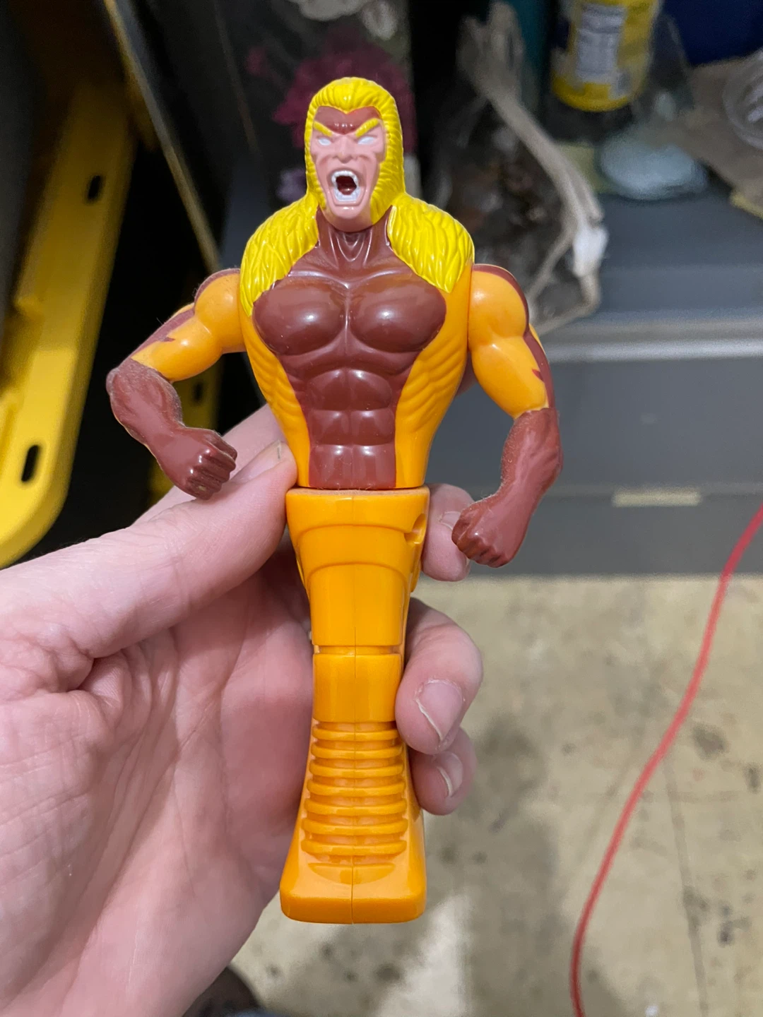 Sabretooth Taco Bell Rotating Action Figure Marvel X-Men 5.5 🥕