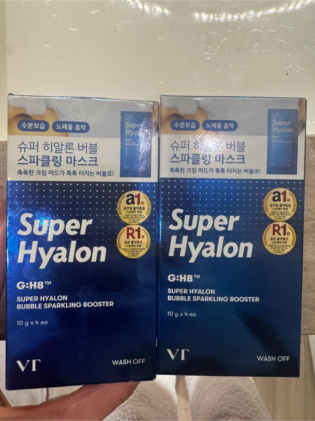VT Super Hyalon Bubble Sparkling Booster