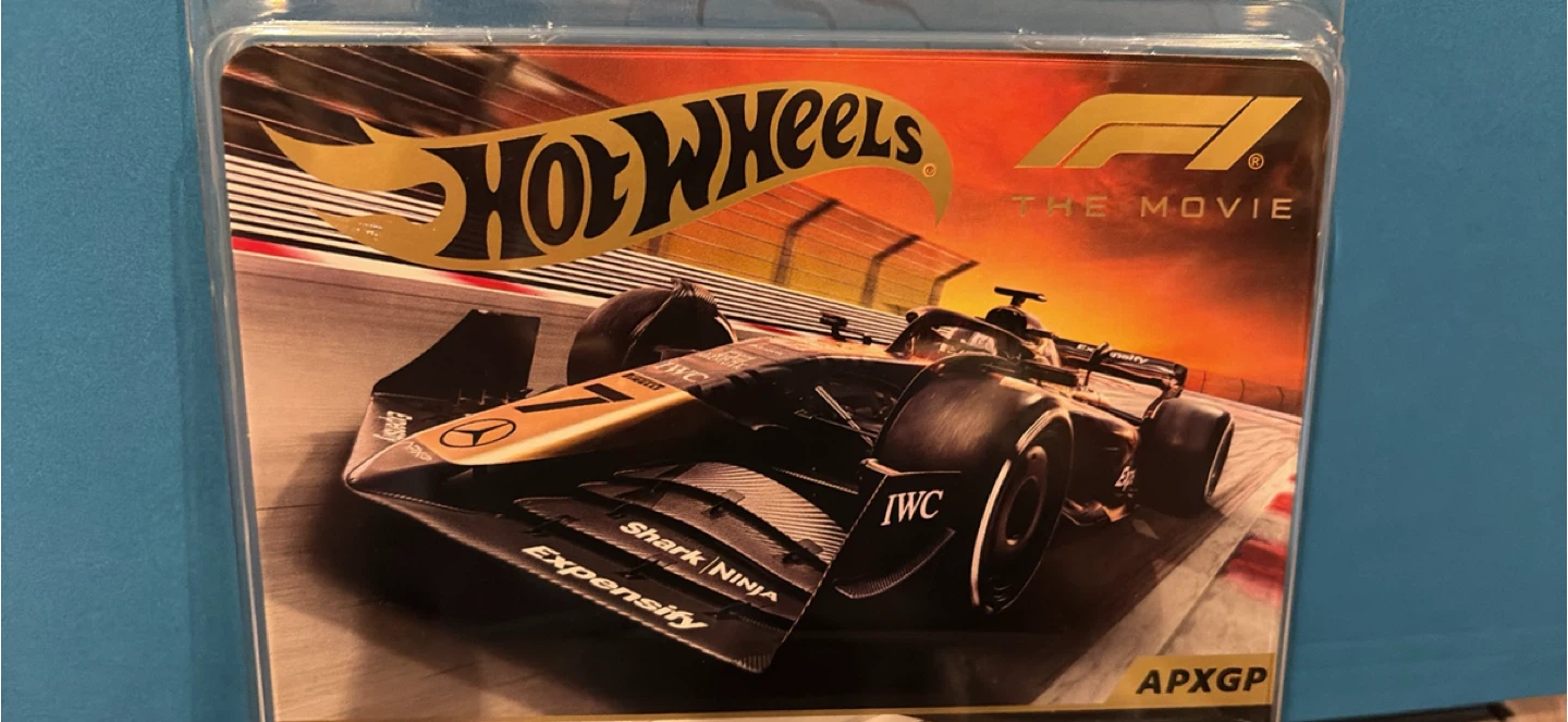 Hotwheels F1 The Movie Race Car - photo 2