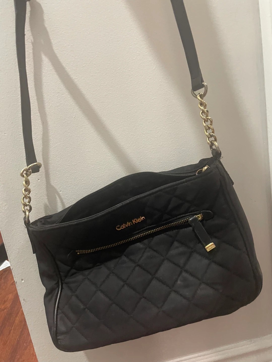 Calvin Klein Quilted Crossbody Bag Black - photo 2