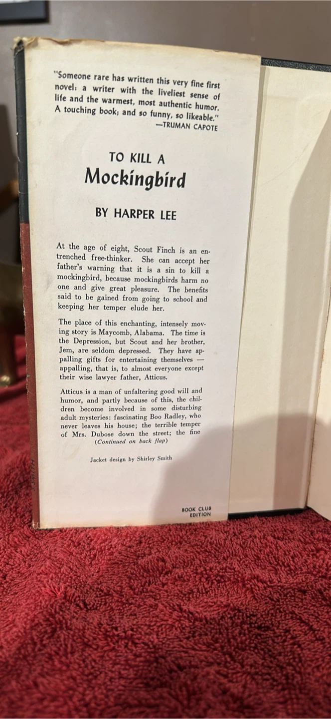 To Kill a Mockingbird by Harper Lee - Vintage Book - photo 2
