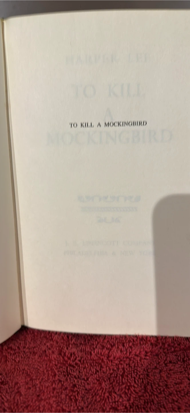 To Kill a Mockingbird by Harper Lee - Vintage Book - photo 5