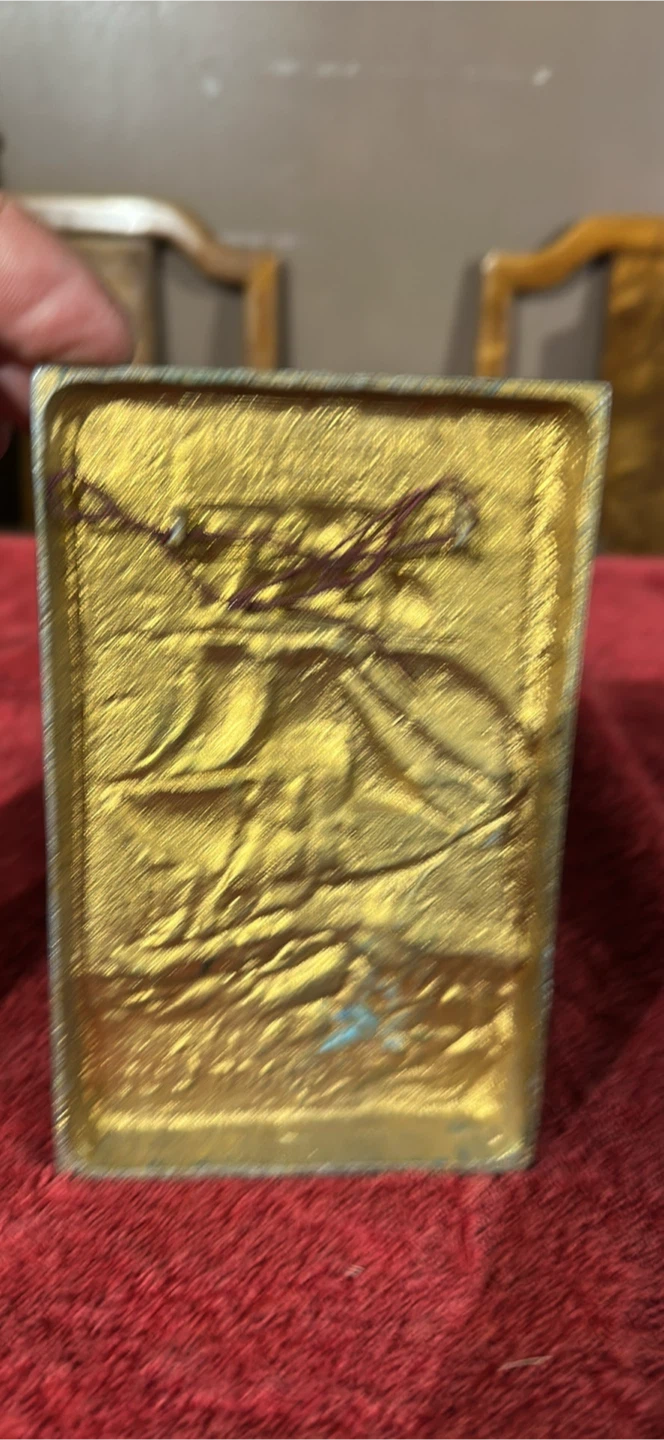 Embossed Sailing Ship "Launch Out" Decorative Block - photo 2