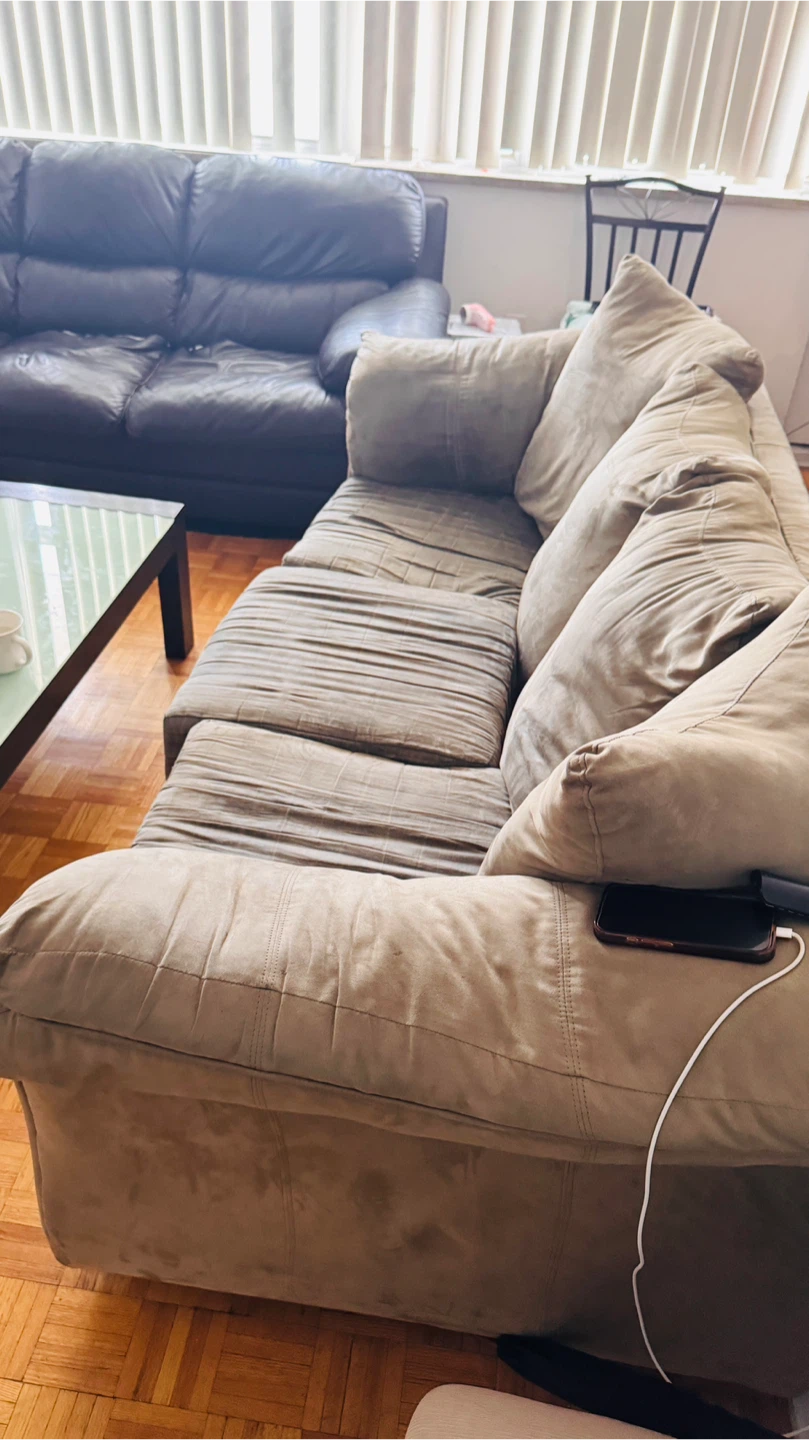 Comfortable Beige Sofa - photo 3