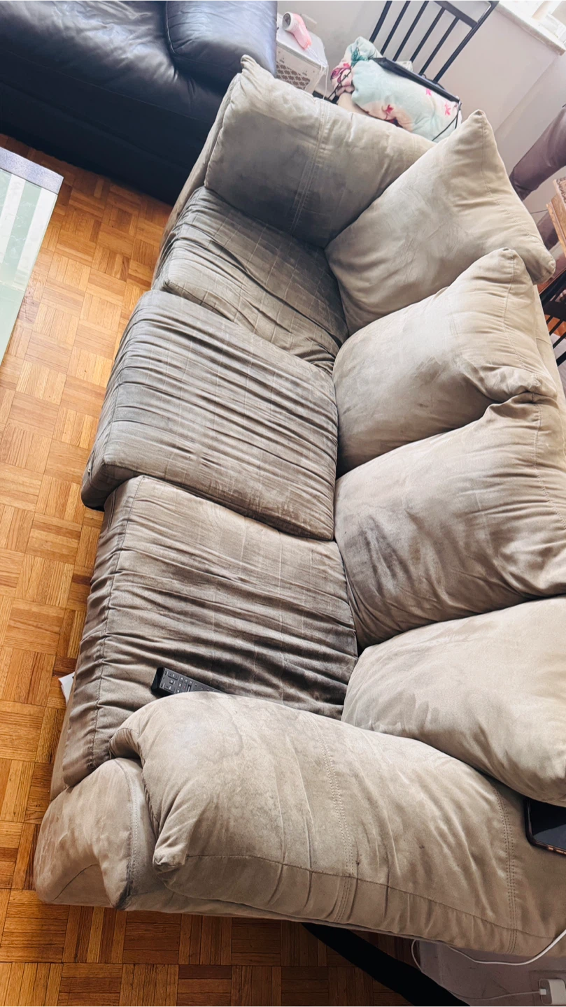 Comfortable Beige Sofa - photo 2