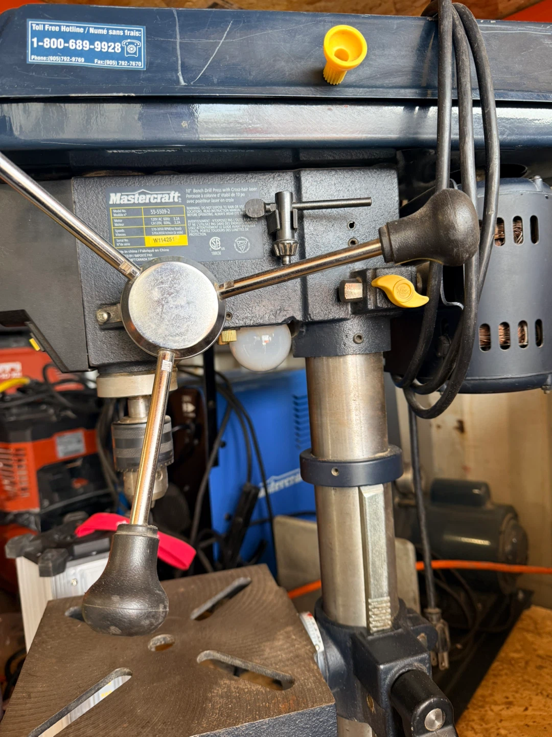 Mastercraft 10" Bench Drill Press - photo 3