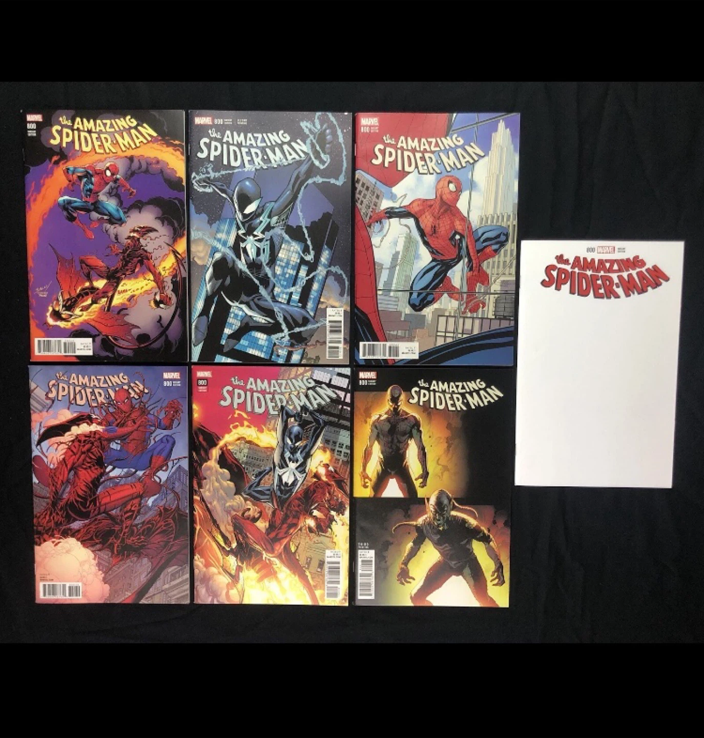 The Amazing Spider-Man #800. 7 variants NM/Mint Comic Books
