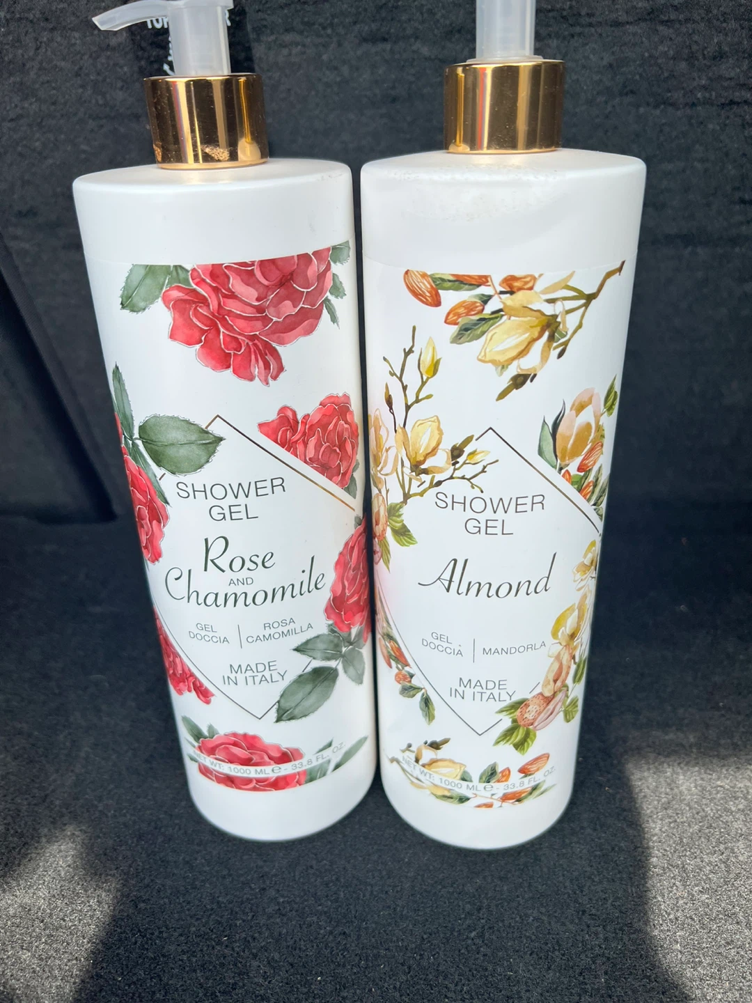 Diamond Collection Shower Gel - Rose & Chamomile and Almond