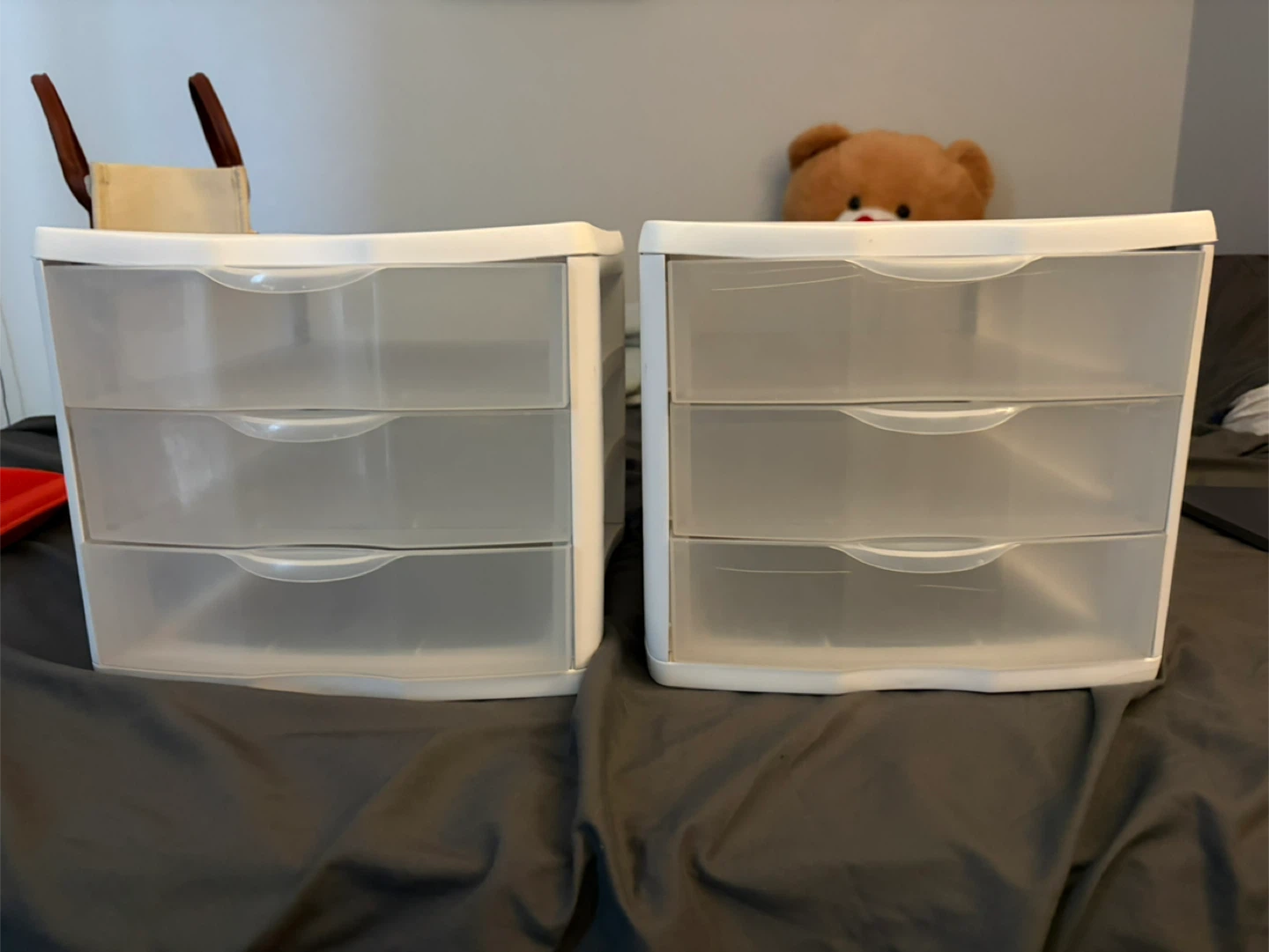 White 3-Drawer Storage Organizer