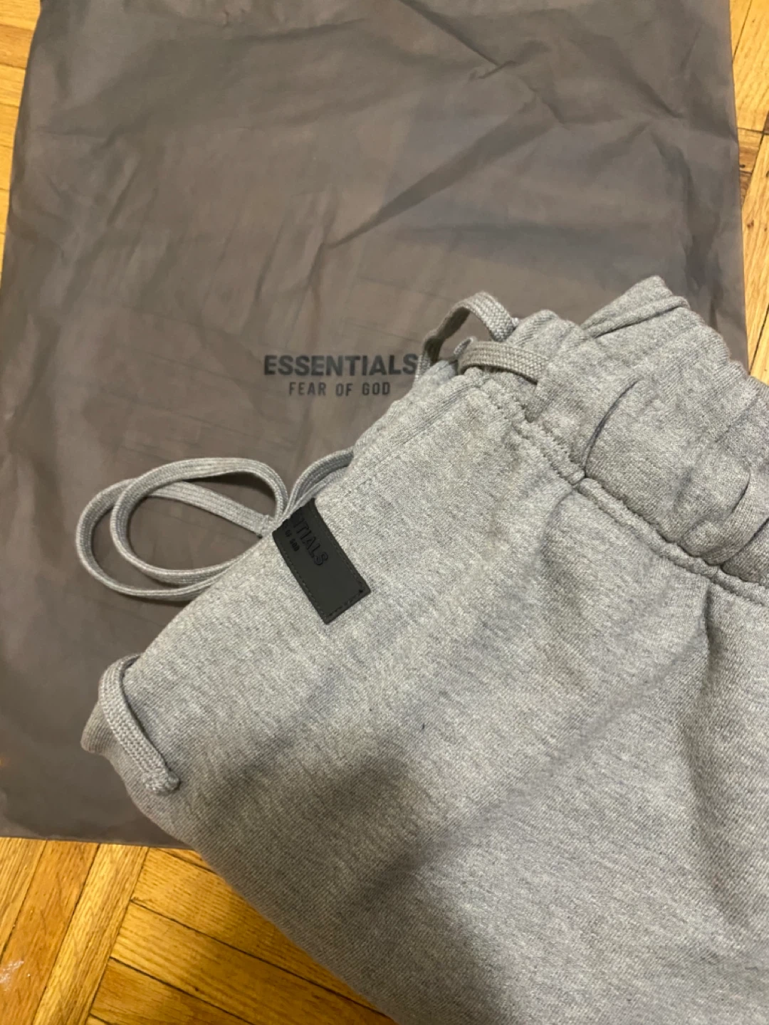 ESSENTIALS Grey Sweatpants Size S