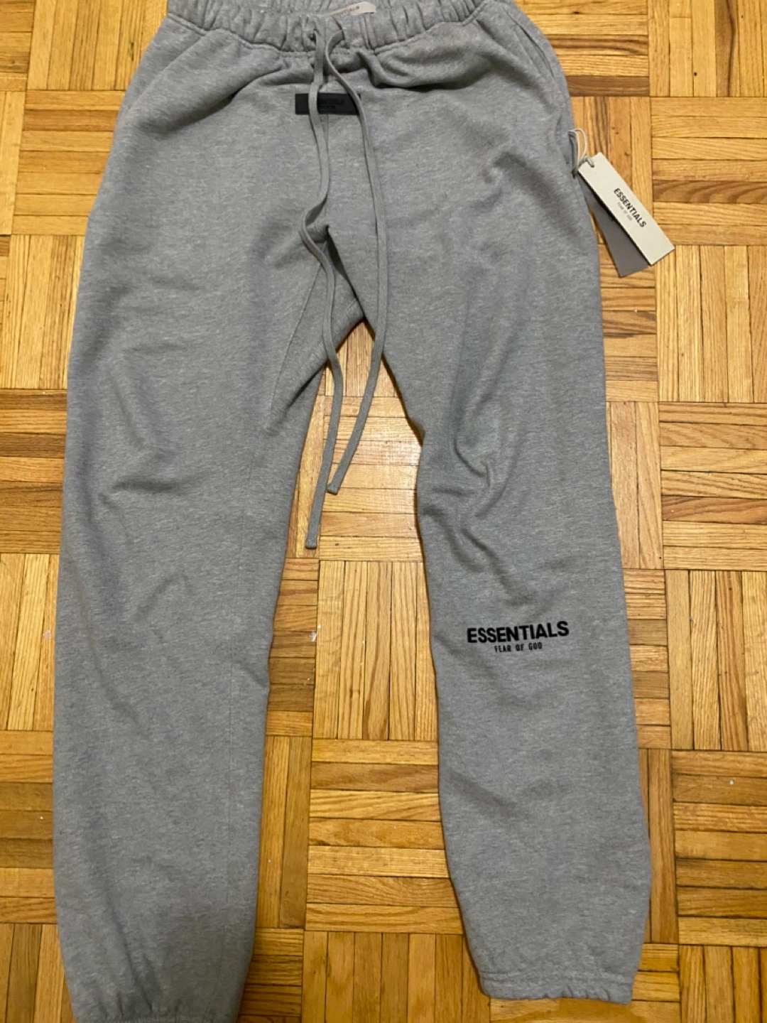 ESSENTIALS Grey Sweatpants Size S - photo 2