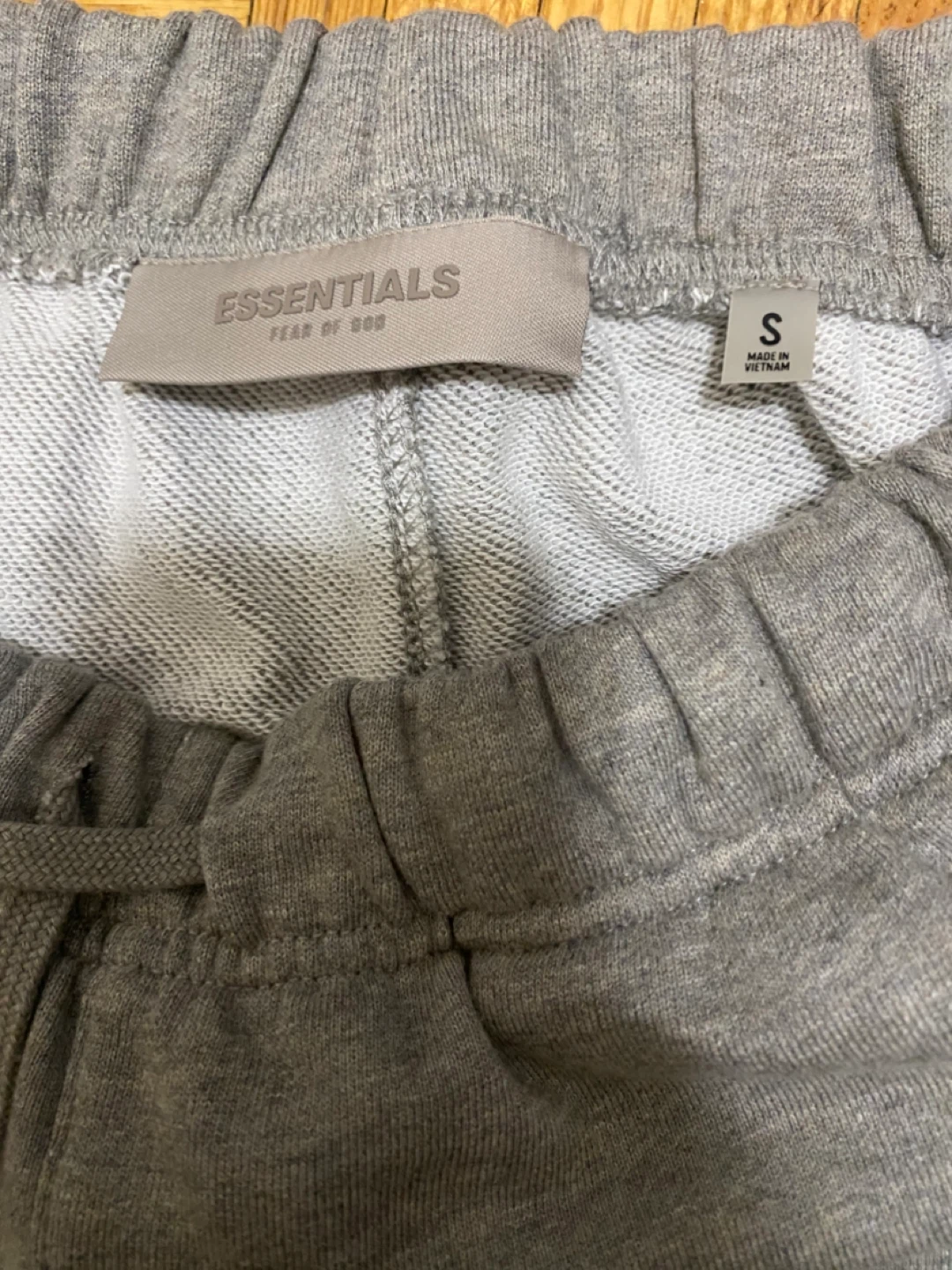 ESSENTIALS Grey Sweatpants Size S - photo 4