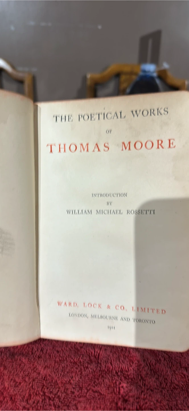 The Poetical Works of Thomas Moore Book - photo 3