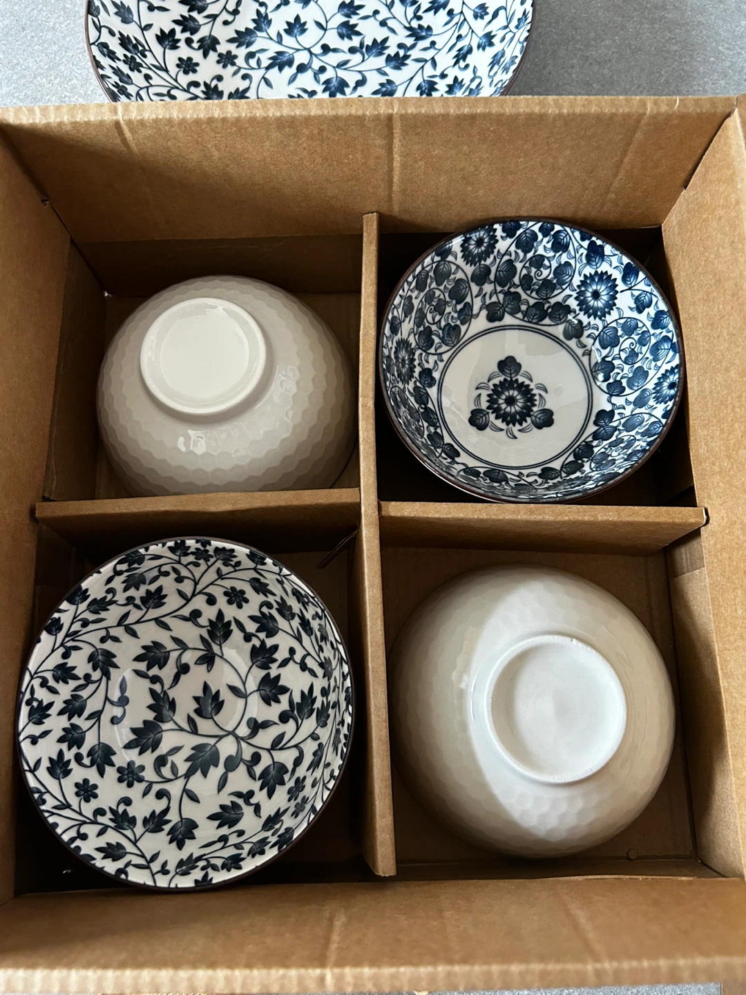 Ceramic Bowls and plates with Japanese-Inspired Designs