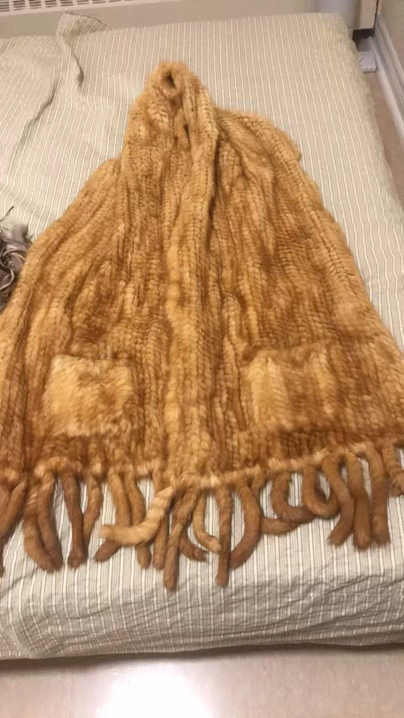 Vintage Golden Brown Fur Stole - photo 4