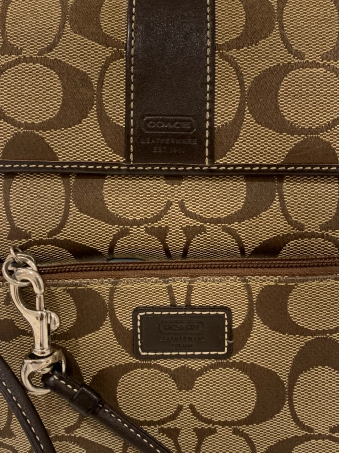 🤎Price Firm! Coach Signature Wallet & Wristlet Set🐻 - photo 2