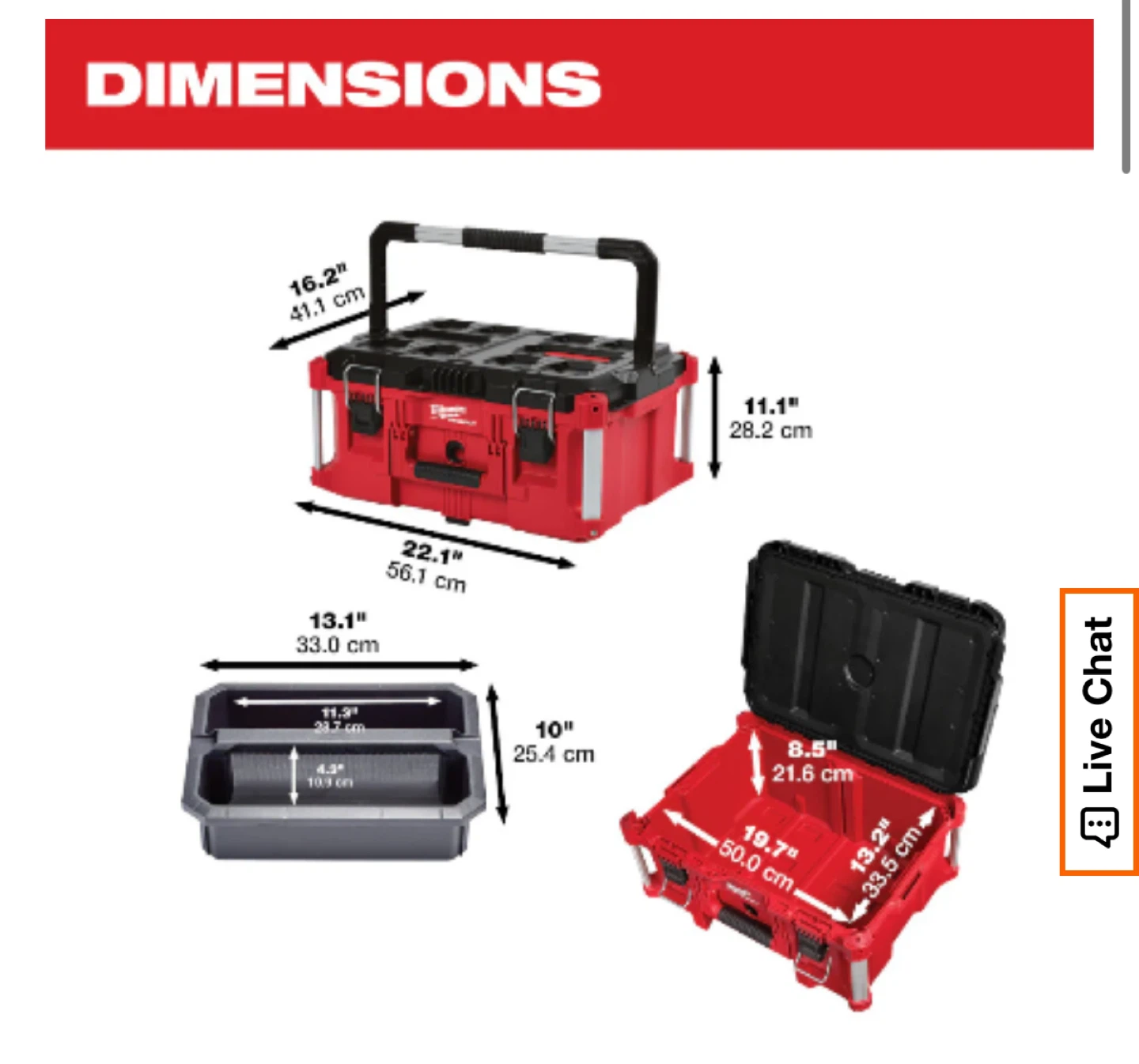 Milwaukee PACKOUT Tool Box - photo 4