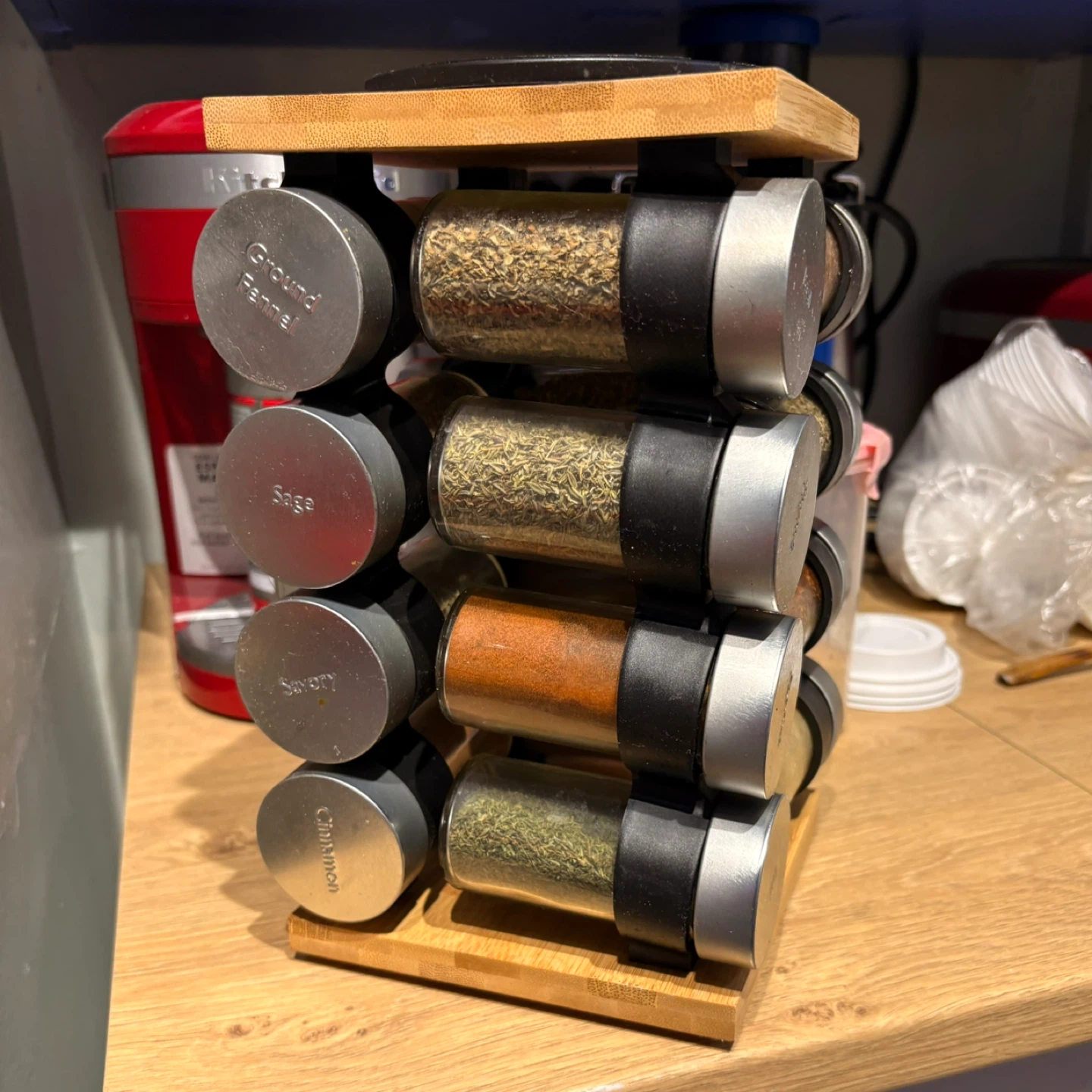 Spice Rack with 12 Jars from Macys - photo 2